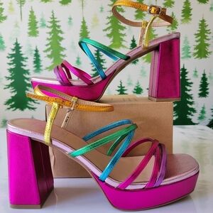 New Pop Kallie Heeled Sandal.